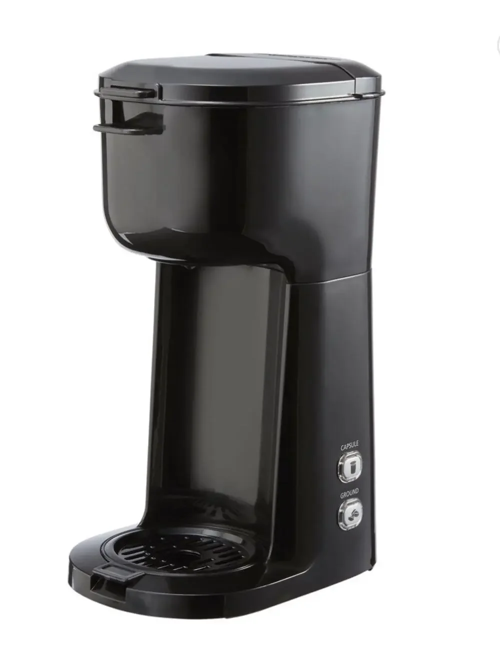 NIB Mainstays Single Serve Coffee Maker K-Cup & Ground Coffee Black